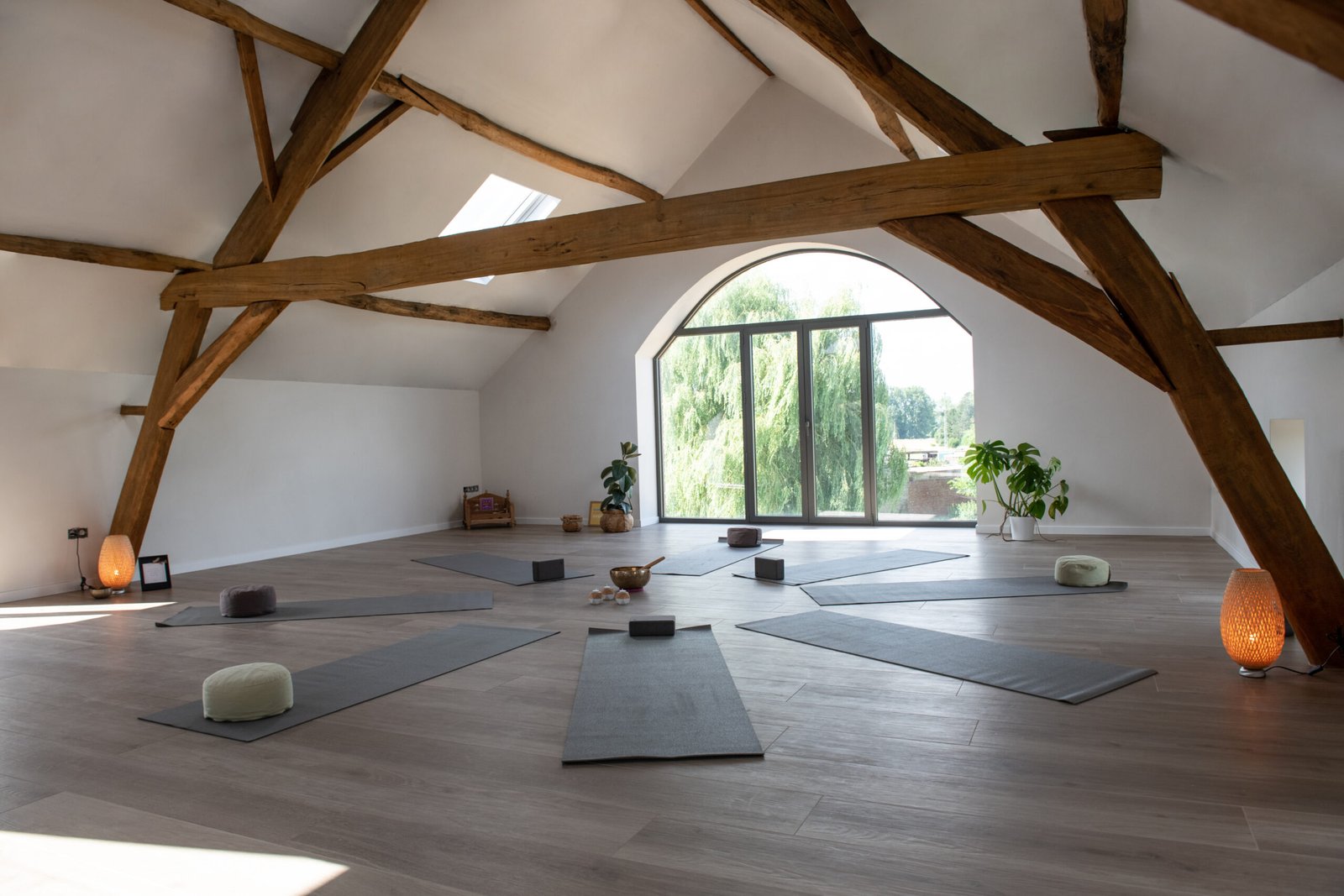 Foto zaal yoga